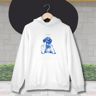 Moletom Canguru Black Wolf