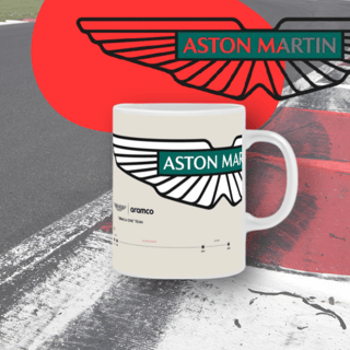 Caneca Colecionável F1 2025 - Aston Martin