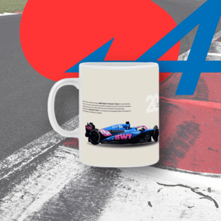 Nome do produto Caneca Colecionável F1 2025 - Alpine