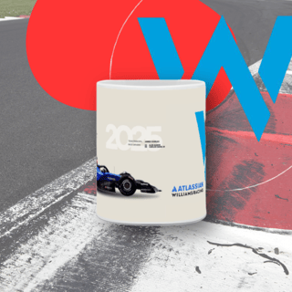 Nome do produto Caneca Colecionável F1 2025 - Williams