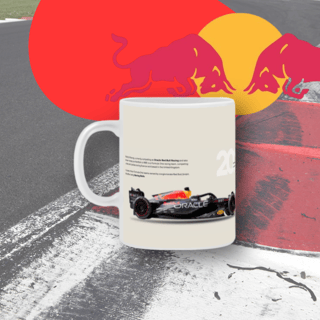 Nome do produto Caneca Colecionável F1 2025 - Oracle RedBull Racing