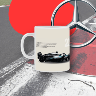Nome do produto Caneca Colecionável F1 2025 - AMG Mercedes
