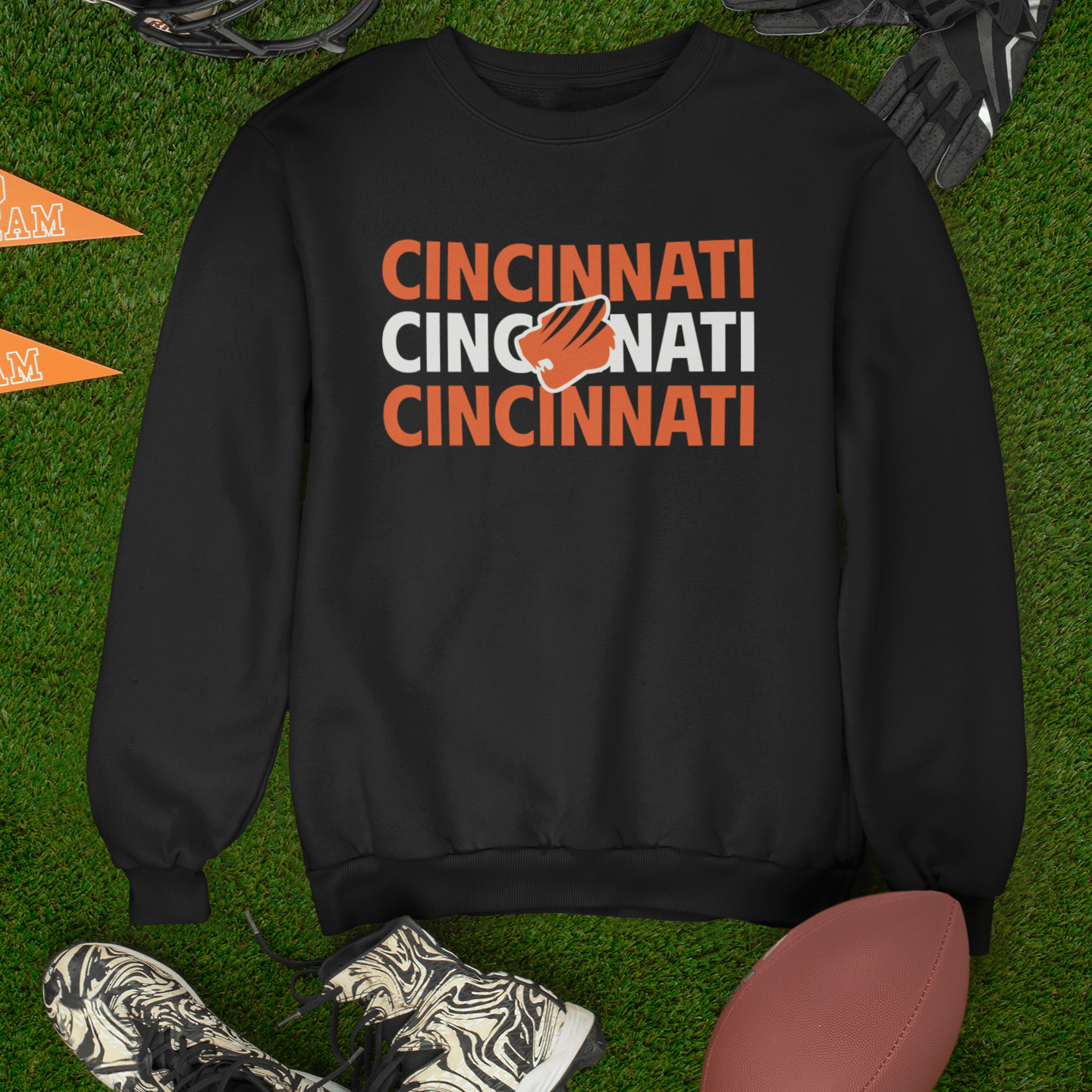 Moletom Cincinnati Bengals - Unissex