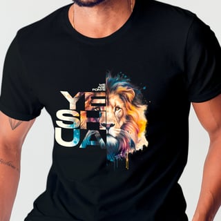 Camiseta Yeshua - Preta