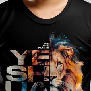 Nome do produto Camiseta Yeshua - Preta