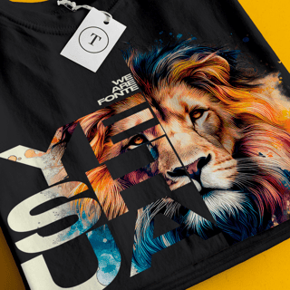 Nome do produto Camiseta Yeshua - Preta