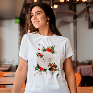 Nome do produto Camiseta Eu Sou Livre