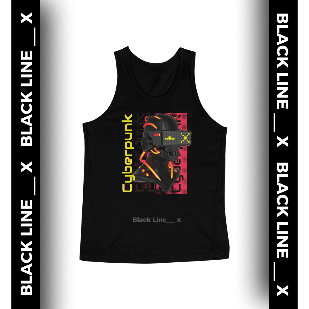 Nome do produto: Regata Masculina Cyberpunk