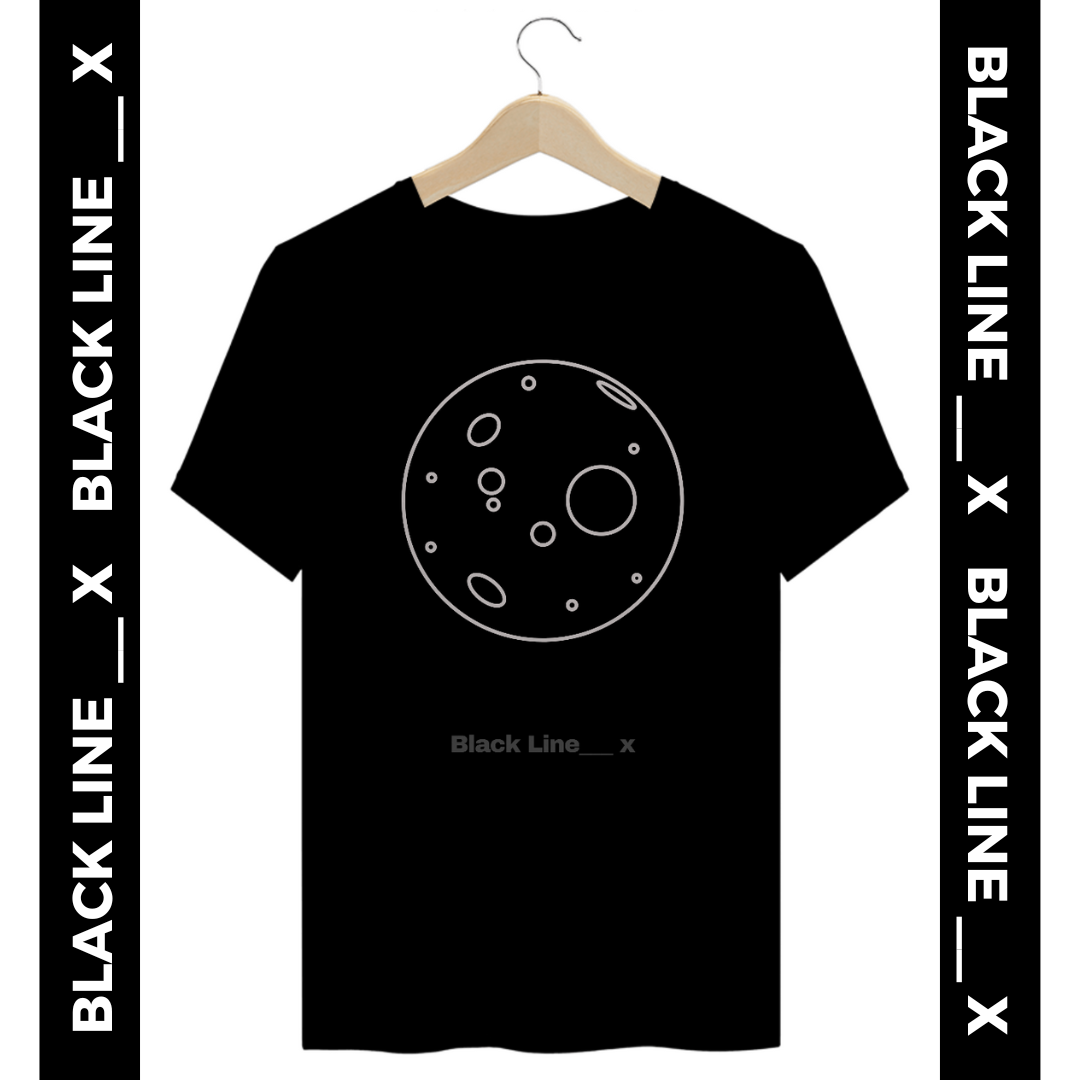Nome do produto: Camiseta Plussize Unissex da Lua