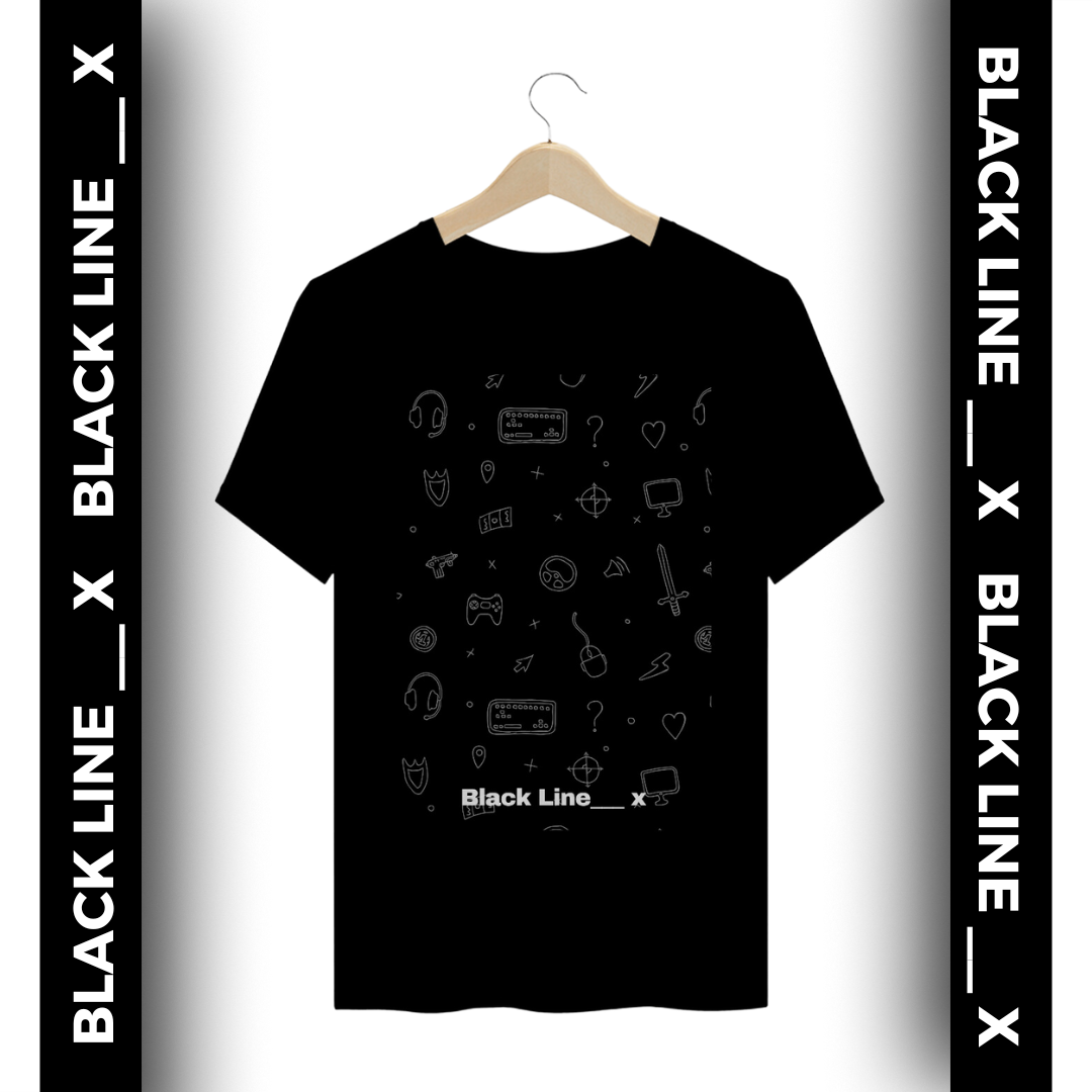 Nome do produto: Camiseta Plussize Unissex Nerd Gamer