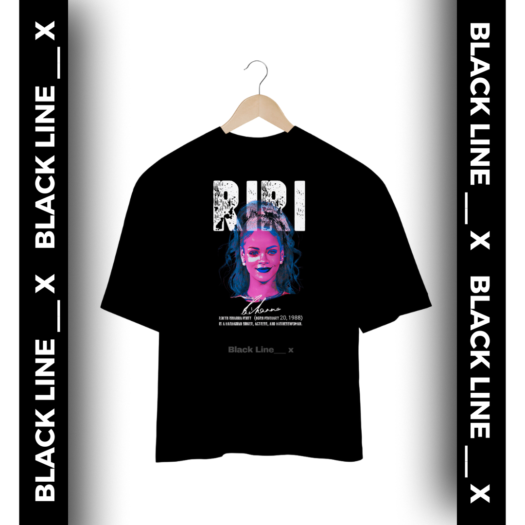 Nome do produto: Camiseta Oversized Unissex Riahnna