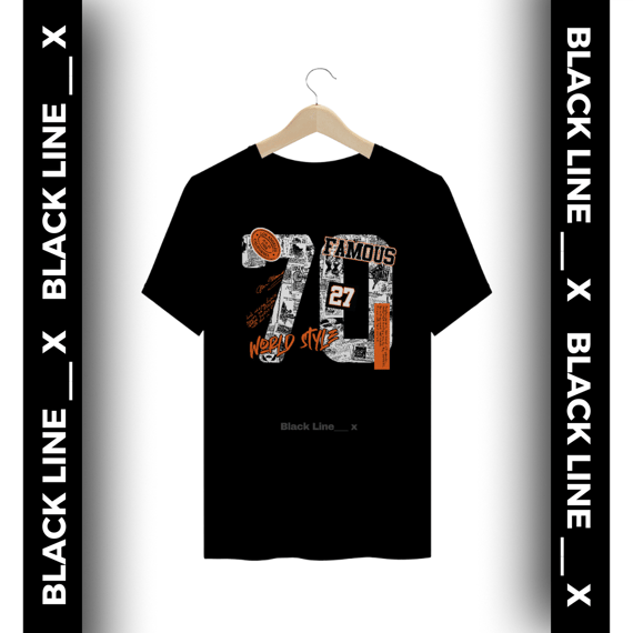Camiseta Unissex 70 Famous