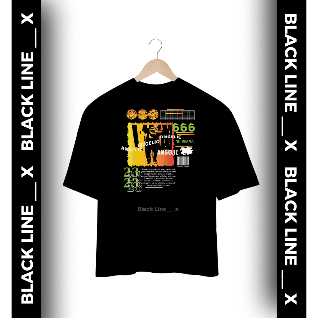 Nome do produto: Camiseta Oversized Unissex Angelic