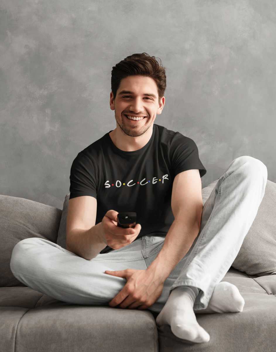 Nome do produto: Camiseta Soccer Friends (Black)