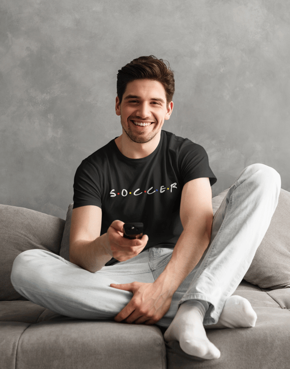 Camiseta Soccer Friends (Black)