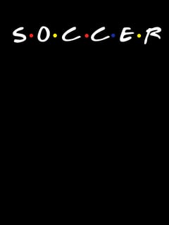 Nome do produto Camiseta Soccer Friends (Black)
