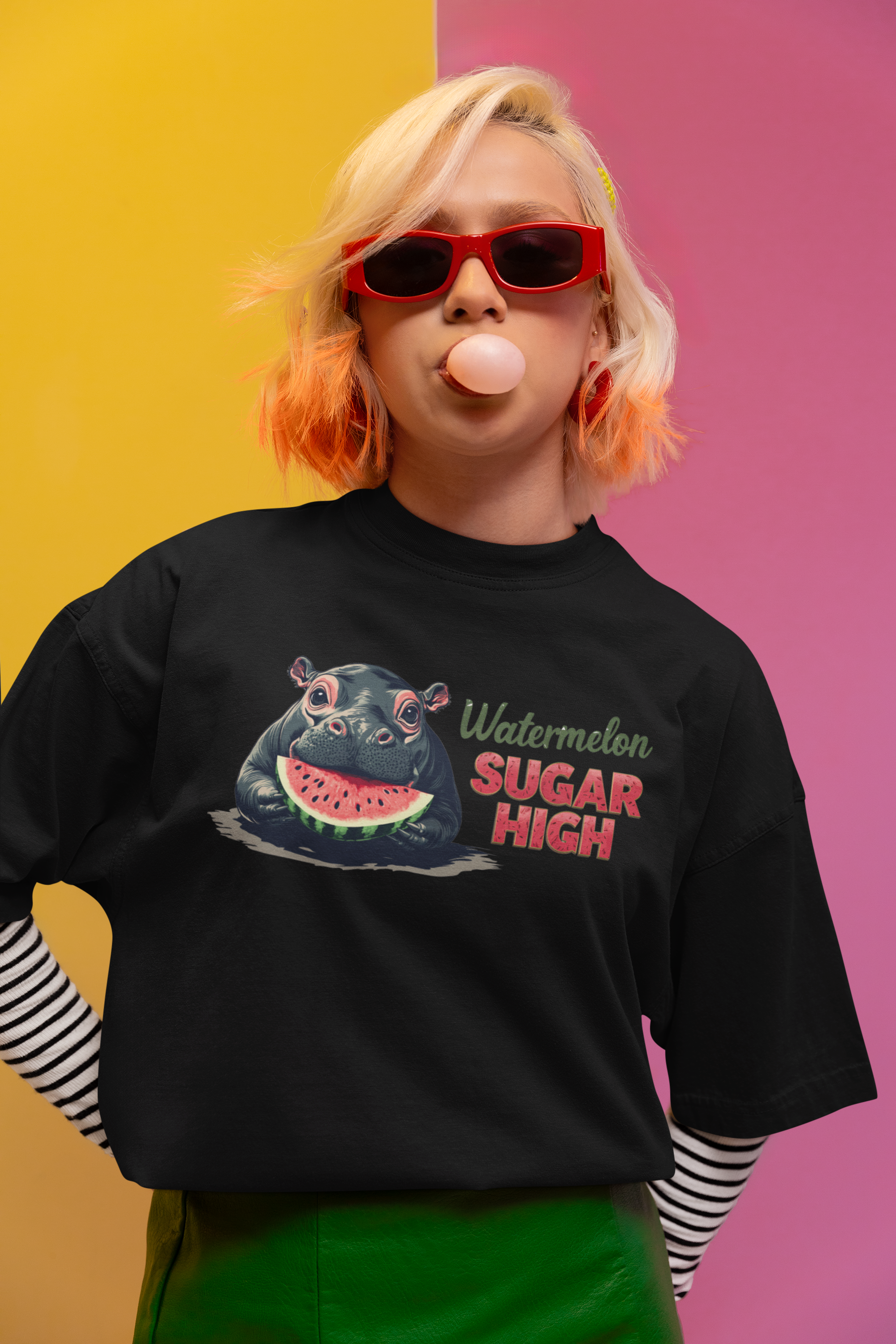 Camiseta Oversized Watermelon Sugar High