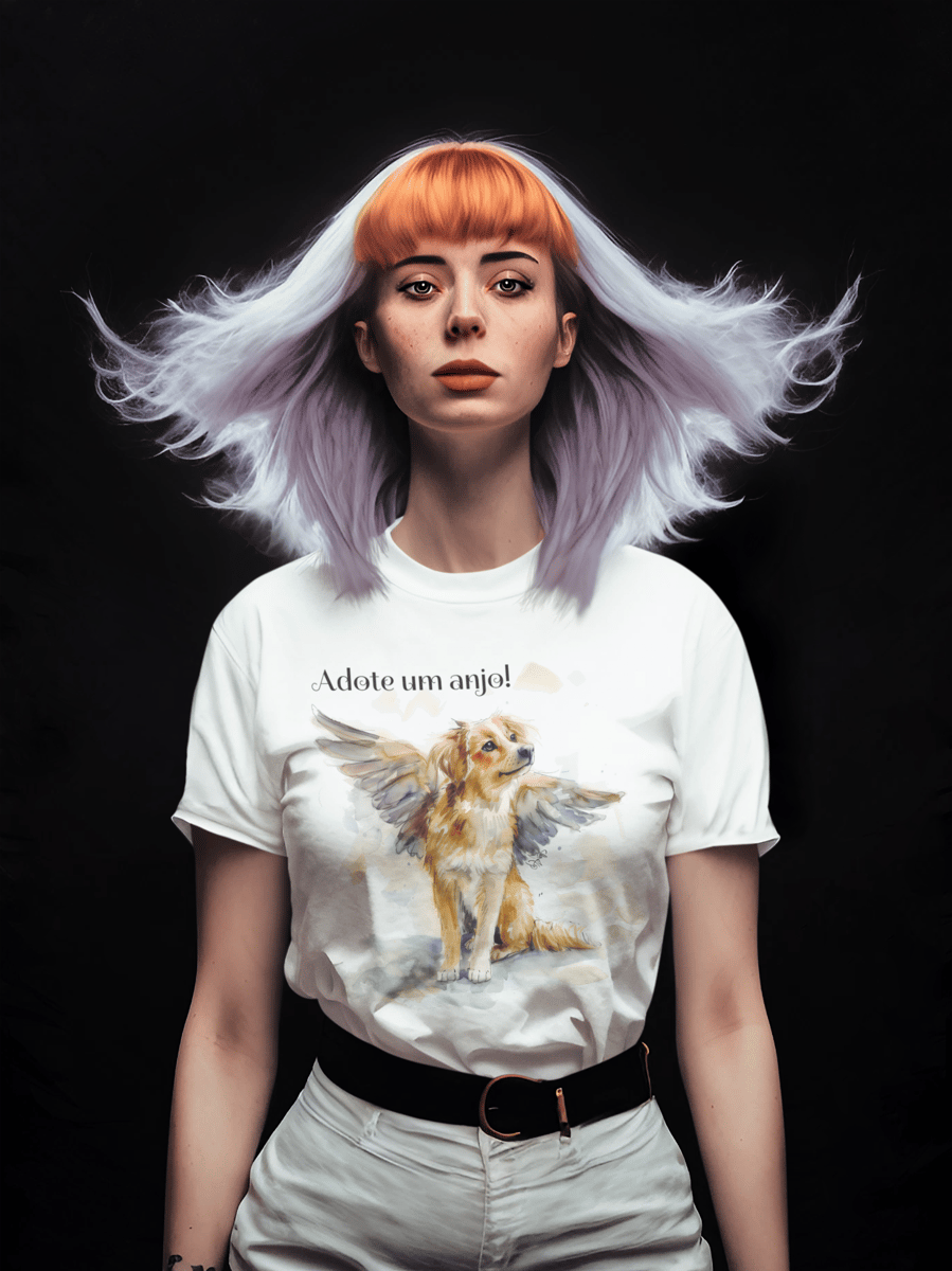 Nome do produto: Camiseta Adote um anjo - unisex