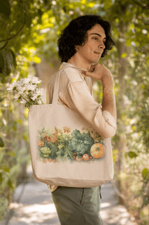 Nome do produto Eco Bag Abóbora com tomatinhos