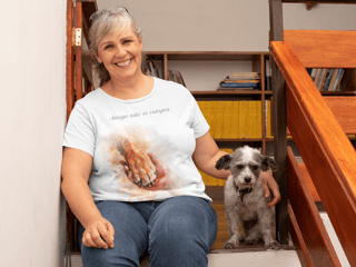 Nome do produto Camiseta Amigo não se compra - unisex