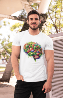 Nome do produto Camiseta Sinapse Vegetal - T-Shirt Unisex