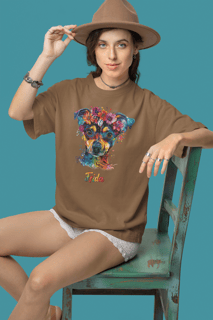 Camiseta Oversized Frida