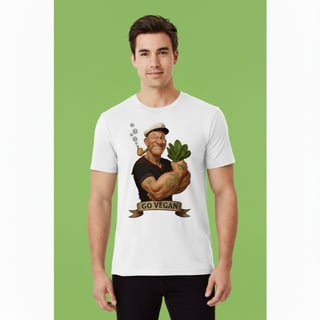Nome do produtoCamiseta Marinheiro Go Vegan