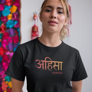 Ahimsa  - Degradê  - Camiseta