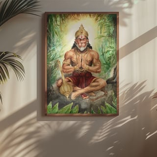 Nome do produto Hanuman - Aquarela Canvas