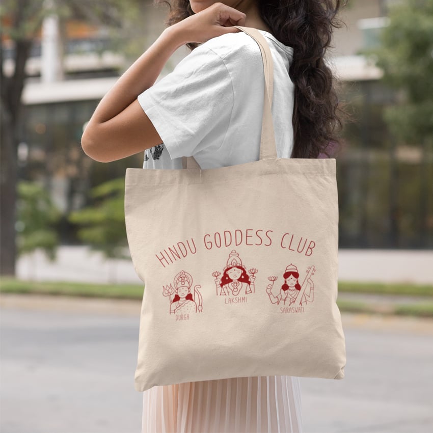 Nome do produto: Hindu Goddess Club - Ecobag