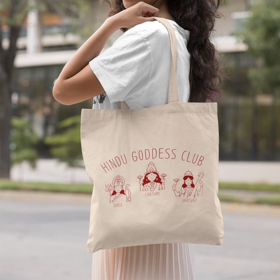 Hindu Goddess Club - Ecobag