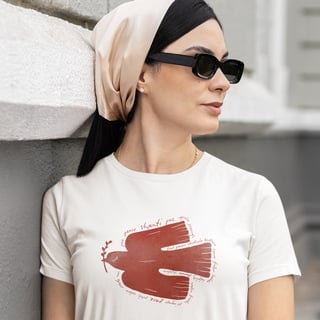 Nome do produto Shanti - Paz Mundial - Camiseta