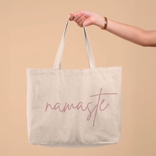 Nome do produto Namaste - Ecobag
