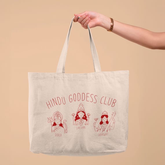 Hindu Goddess Club - Ecobag