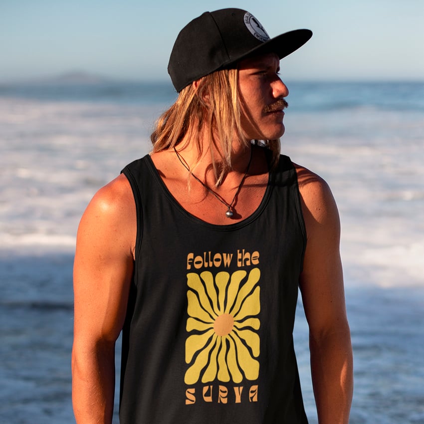 Nome do produto: Follow the Surya - Regata Masculina