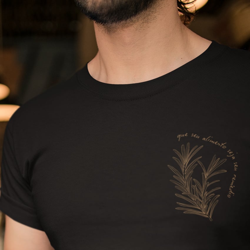 Nome do produto: Alecrim - Camiseta