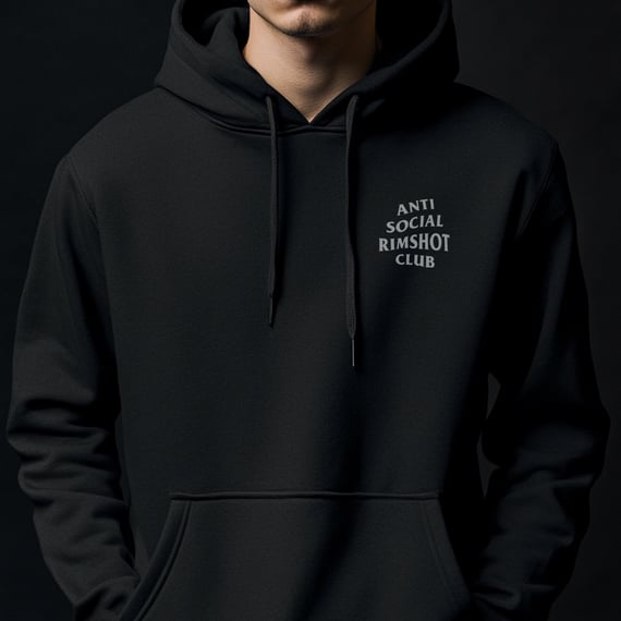 Moletom Anti Social Rimshot Club (Preto)