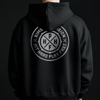 Moletom RSD Hit Hard Play Fast (Preto)