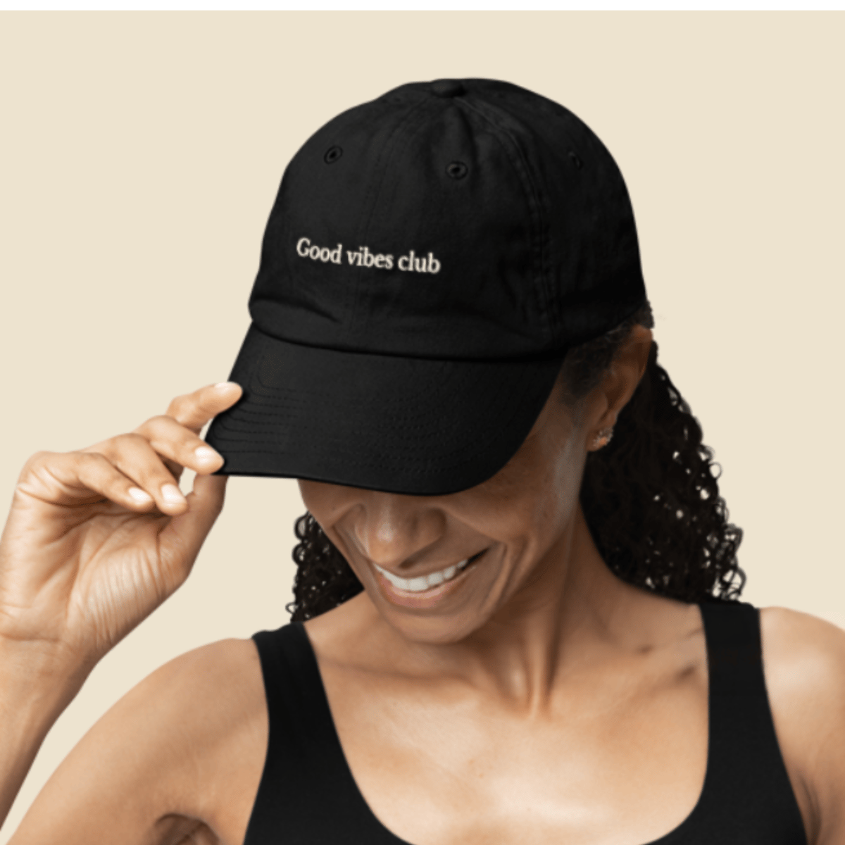 Nome do produto: Boné . Good vibes club