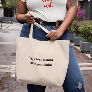 Nome do produto Ecobag . O que toca a alma