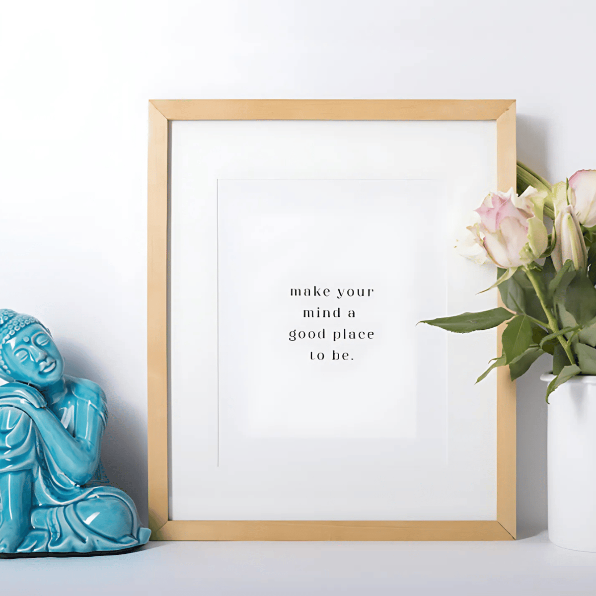 Nome do produto: Pôster . Make your mind a good place