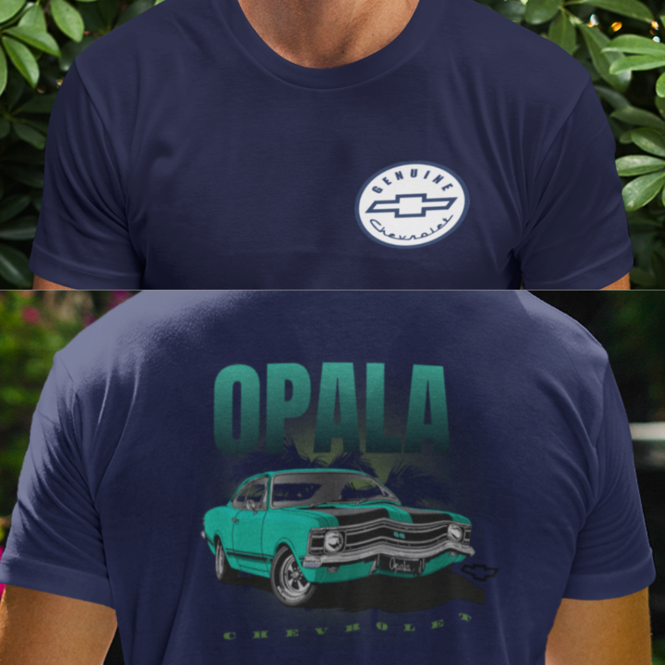 Camiseta Quality Opala SS Green - Frente e Costas - Unissex