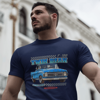 Camiseta Ford F-100 Twin Bean - Unissex