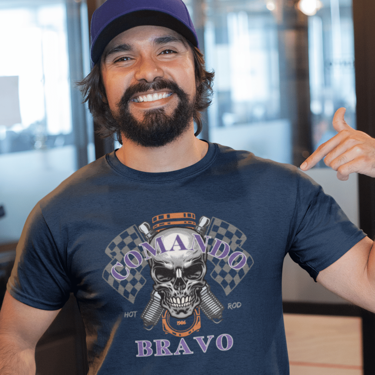 Nome do produto: Camiseta Quality Comando Bravo Tributo - Unissex