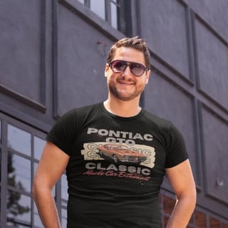 Nome do produto Camiseta Quality Pontiac GTO Classic - Unissex