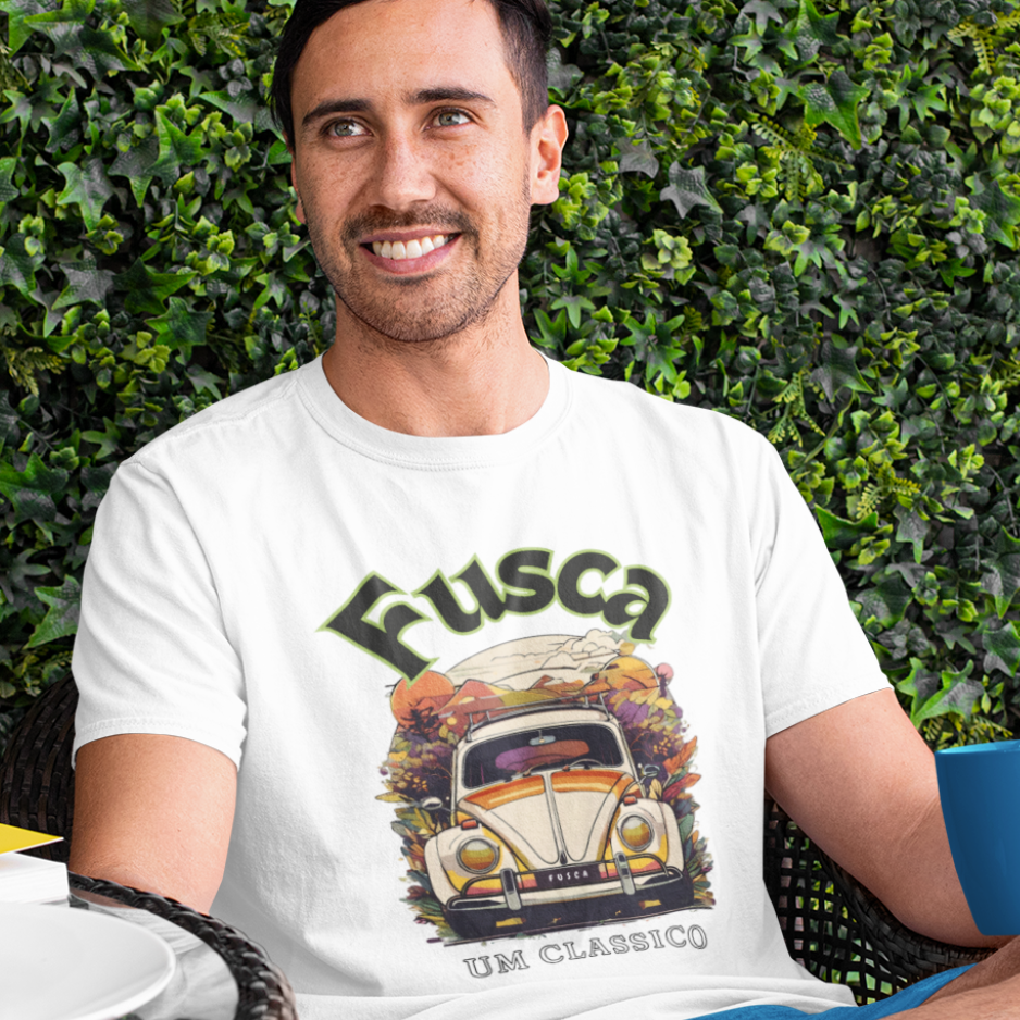 Camiseta Quality Volkswagen Fusca  Um Clássico - Unissex