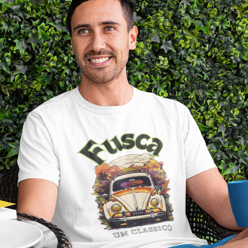 Nome do produto: Camiseta Quality Volkswagen Fusca  Um Clássico - Unissex