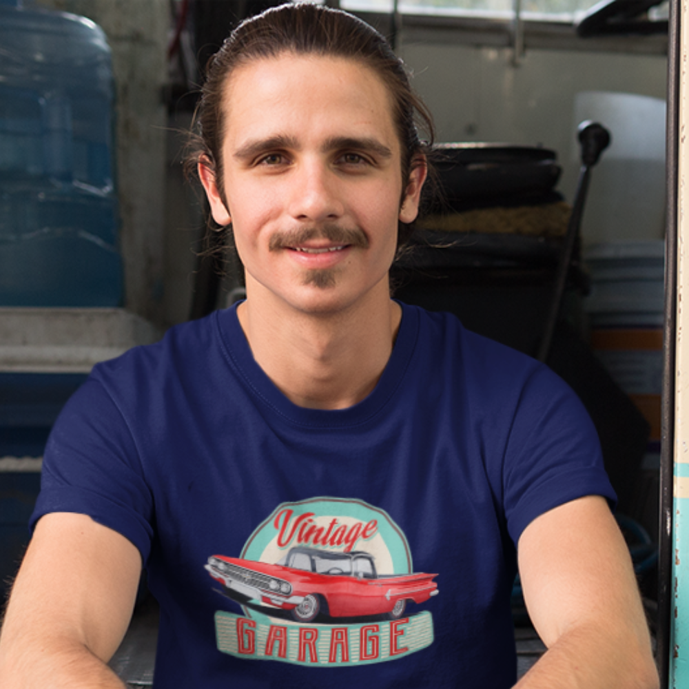 Nome do produto: Camiseta Quality Vintage Garage El Camino - Unissex