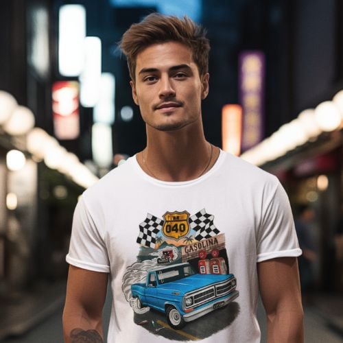 Nome do produto: Camiseta Ford F100 Bumpside - Unissex