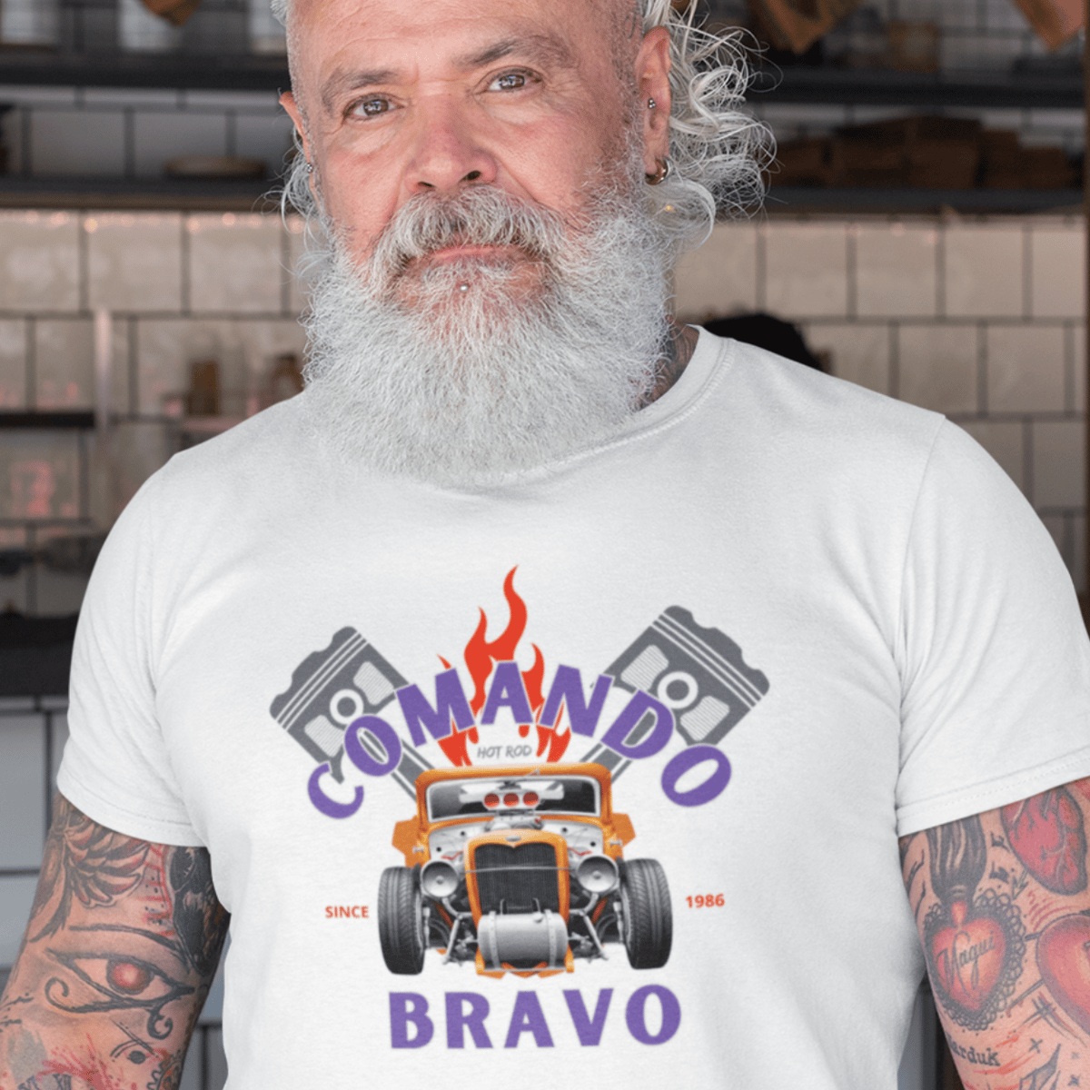 Nome do produto: Camiseta Quality tributo Comando Bravo II - Unissex